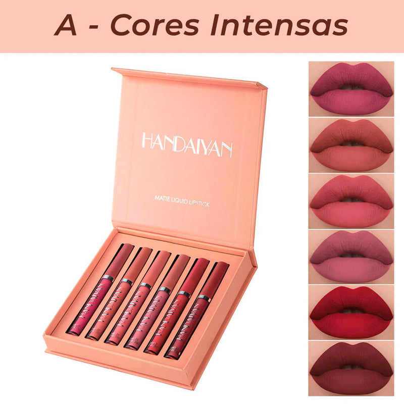 Kit Batom Handaiyan Matte Lábial