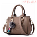 Bolsa de Couro Vintage Feminina