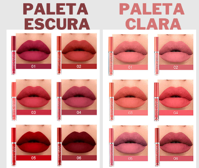 Kit Batom Handaiyan Matte Lábial