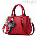 Bolsa de Couro Vintage Feminina