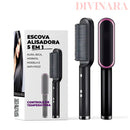 Escova Modeladora e Alisadora 5 em 1 Bivolt