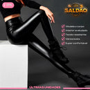 Calça de Couro Aveludada