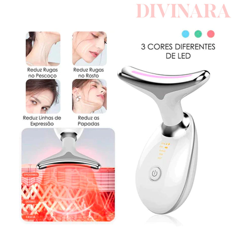 Aparelho Facial Previne Rugas e Papadas