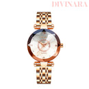 Relógio Diamond Feminino a Prova D'Água