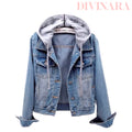 Jaqueta Jeans Feminina Com Lycra