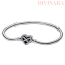 Pulseira de Prata Com Berloque