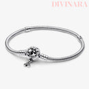 Pulseira de Prata Com Berloque