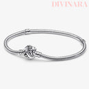 Pulseira de Prata Com Berloque