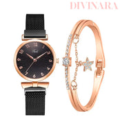 Relógio de Luxo Com Pulseira Feminino